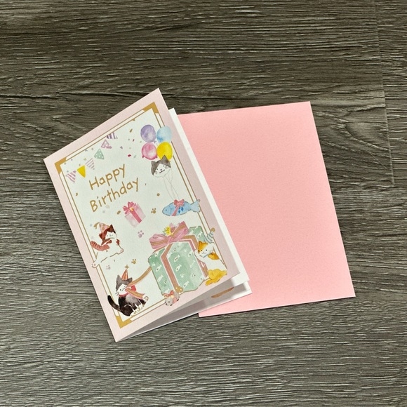 Miniature Kittens Cat Birthday Card ❘ Celebrate Card ❘ Happy Birthday Card - Picture 1 of 8